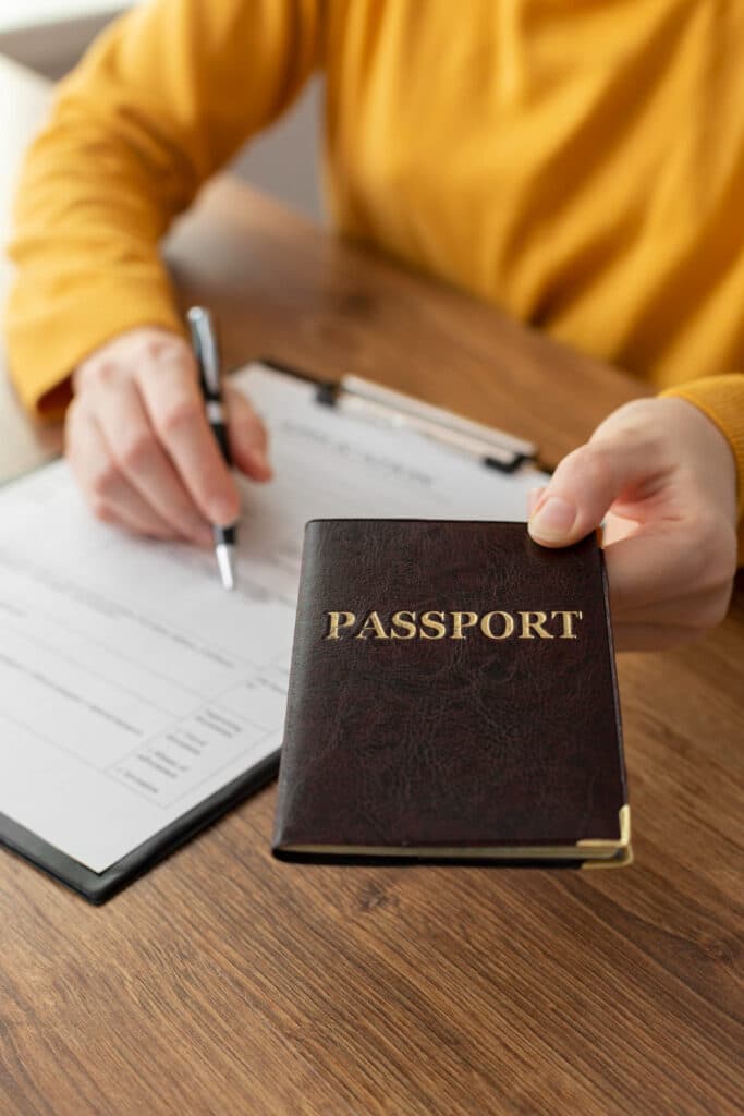 Temporary residence application documents